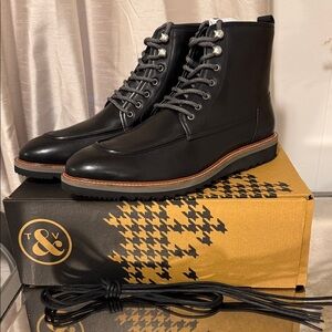 New in Box Mens Thomas & Vine Mitchell Black Boots
